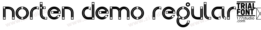 norten demo regular字体转换